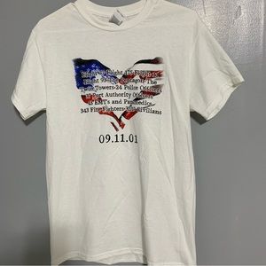 vintage t-shirt from the tragedy of‎ 09.11.21 size S